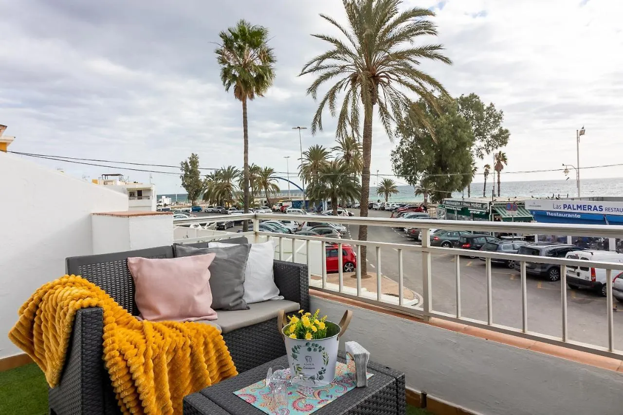 מאלגה Sea & Wave Pedregalejo Beach Apartment